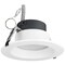 Sunlite 6-in 55w 120-277v LED fixtures Recessed Commercial Retrofit Downlight